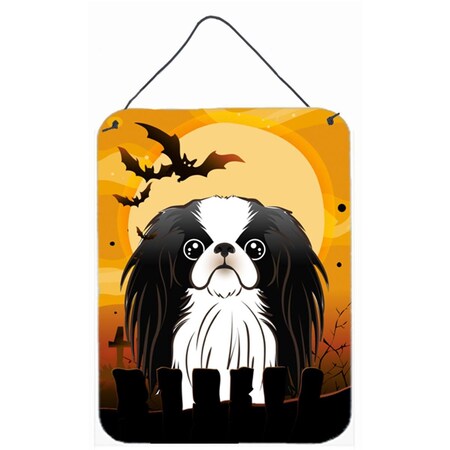 Carolines Treasures Halloween Japanese Chin Wall and Door Hanging Prints BB1788DS1216